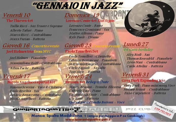 Gennaio in Jazz