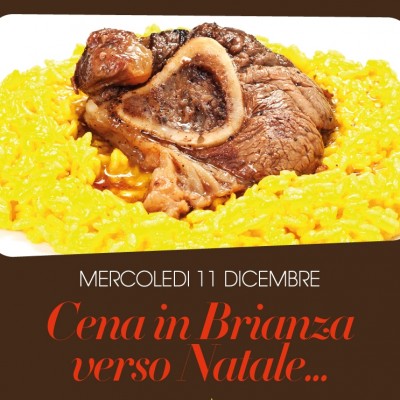 cena in brianza verso il natale