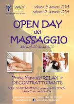 open day massaggio